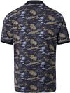 Casa Moda Poloshirt Impression Marine Product / Achterkant