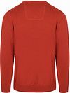 Casa Moda Pull Col-V Orange Coupe Régulière Product / Achterkant