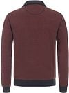 Casa Moda Half Zip Trui Bordeaux Product / Achterkant