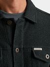 Cast Iron Overshirt Terry Navy Model / Detail