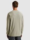 Cast Iron Longsleeve Waffle T-shirt Light Green Model / Achterkant