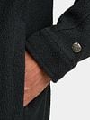Cast Iron Overshirt Terry Navy Model / Detail