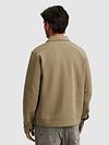 Cast Iron Surchemise Interlock Sweat Kaki Model / Achterkant