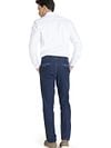 Club Of Comfort Chino Garvey Denim Mid Blue Model / Achterkant