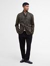 Barbour Beacon Wax Jacket Olive Green Model / Voorkant