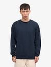 Colorful Standard Pull Bleu Foncé Model / Voorkant