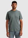 Cast Iron T-shirt Stormy Blue Model / Voorkant