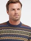 Barbour Pullover Wool Fairisle Dessin Model / Voorkant