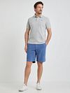 McGregor Piqué Polo Shirt Grey Model / Voorkant