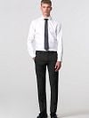 Meyer Suit Trousers Roma Woolmix Dark Grey  Model / Voorkant