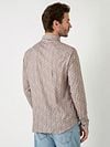 Desoto Chemise Timeless Elegance Impression Paisley Beige Model / Achterkant