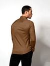 Desoto Shirt Non Iron Kent Brown Model / Achterkant