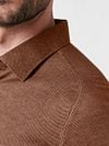 Desoto Shirt Twill Optics Brown Model / Detail