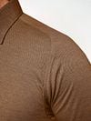 Desoto Shirt Non Iron Kent Brown Model / Detail