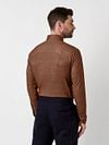 Desoto Shirt Twill Optics Brown Model / Achterkant