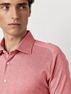 Desoto Short Sleeve Jersey Overhemd Coral Model / Detail
