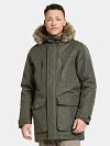 Didriksons Parka Marco Dark Green Model / Voorkant