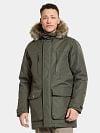 Didriksons Parka Marco Donkergroen Model / Voorkant
