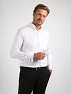 Suitable Shirt White Twill Double Cuff Model / Voorkant with Stefan