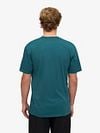 Colorful Standard T-shirt Ocean Groen Model / Achterkant