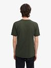 Colorful Standard Organic T-shirt Dunkelgrün Model / Achterkant