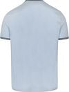 Fred Perry M1588 Twin Tipped T Shirt Light Blue Product / Achterkant