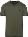 Fred Perry T-shirt Olive Green W49 order online | M1588-W49 | Suitable Lithuania