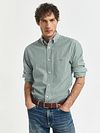 Gant Casual Shirt Stripe Green Model / Voorkant
