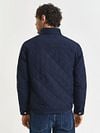 Gant Jacket Quilted Navy Model / Achterkant