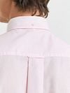Gant Poplin Banker Shirt Stripe Light Pink Model / Achterkant