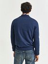 Gant Pullover V-Neck Jeans Blue Model / Achterkant