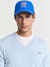 Gant Pullover V-Neck Light Blue Model / Voorkant