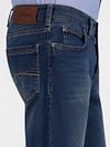 Gardeur Batu Broek Marine Blauw Model / Detail