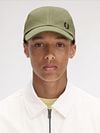 Fred Perry Cap Piqué Green  Model / Voorkant