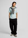 Lyle and Scott Polo Shirt Ambient Green Model / Voorkant