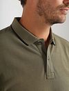 Suitable Respect Polo Shirt Tip Ferry Olive Green Model / Detail