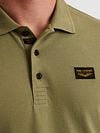 PME Legend American Classic Polo Shirt Oil Green Model / Detail