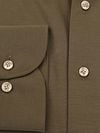 Profuomo Japanese Knitted Shirt Army Green Product / Detail