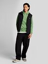 Lyle and Scott Hoodie Green Model / Voorkant
