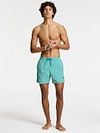 Shiwi Swimshorts Nate Coral Reverse Turquoise Model / Voorkant