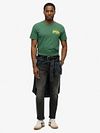 Superdry Tee Relaxed Green Model / Voorkant