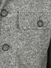 Suitable Overshirt Boiled Wool Blend Grey