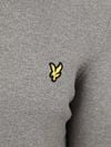 Lyle & Scott Half Zip Pullover Merino Wool Grey Product / Detail