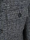 Suitable Surchemise Mix Laine Gris Bleu