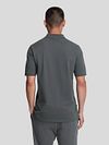 Lyle and Scott Polo Anthracite Plain Model / Achterkant