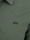 McGregor Long Sleeve Poloshirt Sage Groen