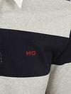 McGregor Rugbyshirt Streep Navy Grijs