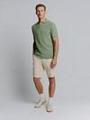 No Excess Poloshirt Grün Model / Voorkant