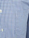 Steppin' Out Poplin Hemd Karos Hellblau