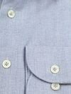 Profuomo Hemd Peached Herringbone Flanell Blau